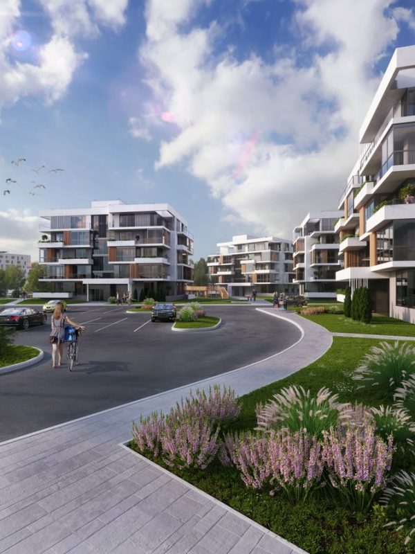 Проект _ПИРС_ от LEVEL80 _ architects для А100 девелопмент, Минск, Ратомка_ - Проект из галереи 3D Моделей